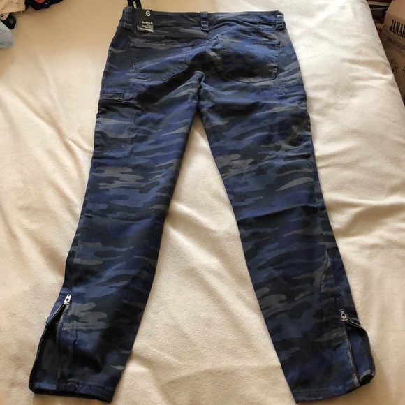 Blue cargo pants - Picture 2 of 5